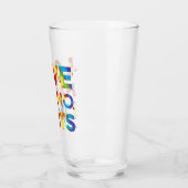 Verre L'amour n'a pas de limites (Gauche)