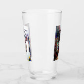 Verre L'amour n'est pas un mur, c'est un pont (Gauche)