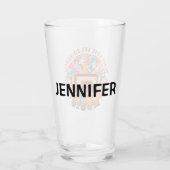 Verre L'amour pour la paix et le rock & roll (Dos)