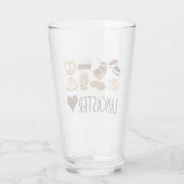 Verre Lancaster Pennsylvania PA Pays de l'Amish alimenta (Dos)