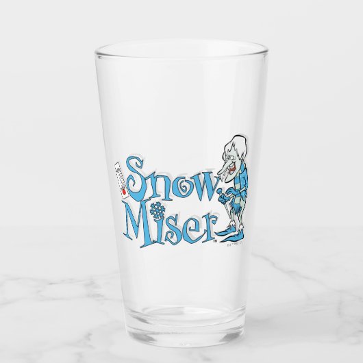 Verre L'ANNÉE SANS SANTA CLAUS™ | Snow Miser (Devant)