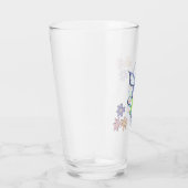 Verre Lapin de Pâques violet dansant (Droite)