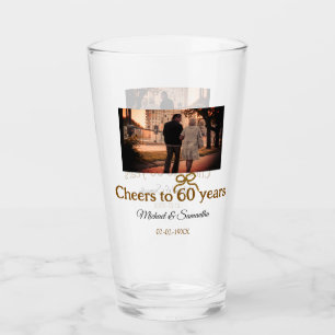 Verre L'arc d'or applaudit à 60 ans de mariage