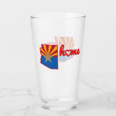 Verre L'Arizona est à la maison (Dos)
