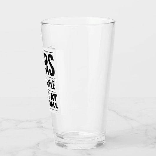 VERRE LARMES DES GENS QUE JE BAT À PICKLEBALL (Gauche)