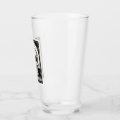 Verre L'art crânien Memento Mori (Gauche)