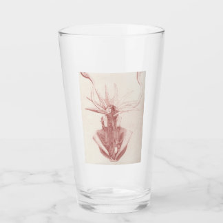 Verre L'art nautique Vintage du calmar