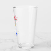 Verre Las Vegas Anniversaire Fête Voyage Bière Pint (Gauche)