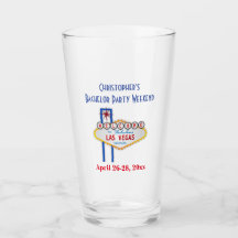 Las Vegas Bachelor Party Trip Favoriser Beer Pint