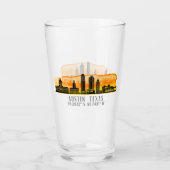 Verre Latitude Austin Skyline (Devant)