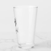 Verre Laurel Crest Texas Mariage Monogramme (Gauche)