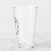 Verre Laurel Monogramme (Gauche)