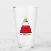 Verre L'autre côté - agilité drôle peur chien nerveux (Dos)