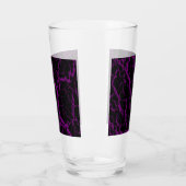 Verre Lave de l'espace fissuré - violet (Gauche)