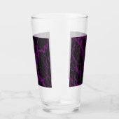 Verre Lave de l'espace fissuré - violet (Droite)