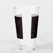 Verre Lave spatiale craquelée - Marron (Gauche)