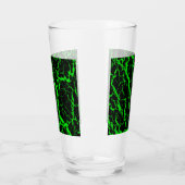 Verre Lave spatiale fissurée - Vert (Gauche)