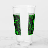 Verre Lave spatiale fissurée - Vert (Droite)