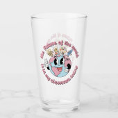 Verre L'avenir du monde est dans ma classe (Devant)