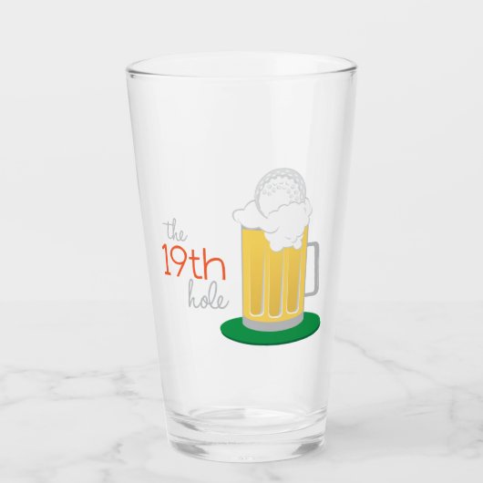 Verre Le 19ème trou (Devant)
