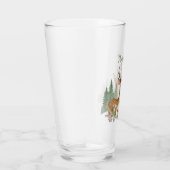 Verre Le Baby shower des animaux des bois (Droite)