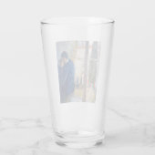 Verre Le baiser (par Edvard Munch) (Dos)