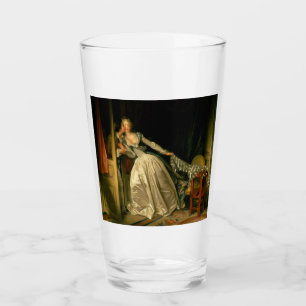 Verre Le Baiser volé Fragonard