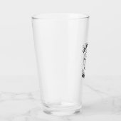 Verre Le beignet est la solution (Droite)