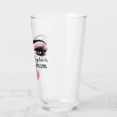 Verre Le blog Pink Kiss (Gauche)