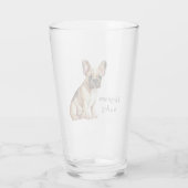 Verre Le bonheur est un chien (Dos)