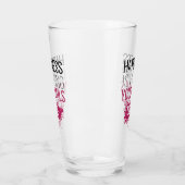 Verre Le bonheur mignon a vos clous faits (Gauche)