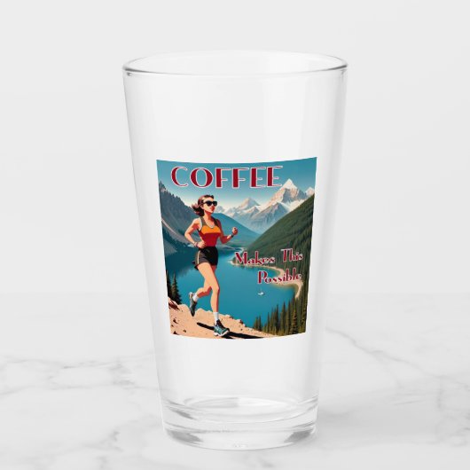 Verre Le Café Permet Cette Exécution Possible (Devant)