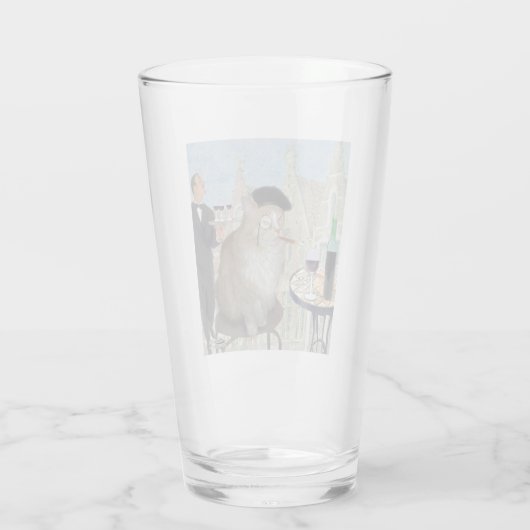 Verre Le Cat du Café (Dos)