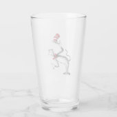 Verre Le Chat Chapeauté s'incline (Dos)