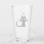 Verre Le Chat de la Saint-Valentin (Dos)