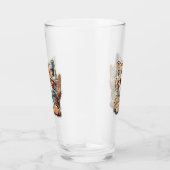 Verre Le chaton orange plein de malice (Droite)
