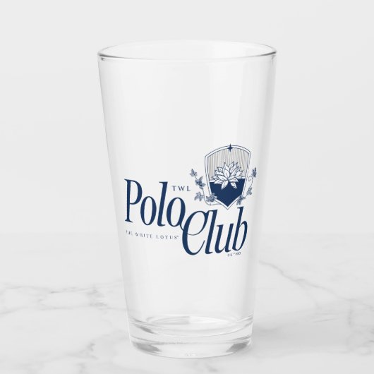Verre Le Club White Lotus Polo (Devant)
