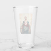 Verre Le Cœur immaculé de Marie (Dos)