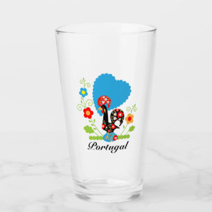Verre Le coq portugais