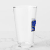 Verre Le drapeau américain du premier répondant (Droite)
