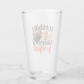 Verre Le football est ma saison préférée (Dos)