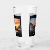 Verre Le front de mer Pittoresque de Hambourg (Gauche)