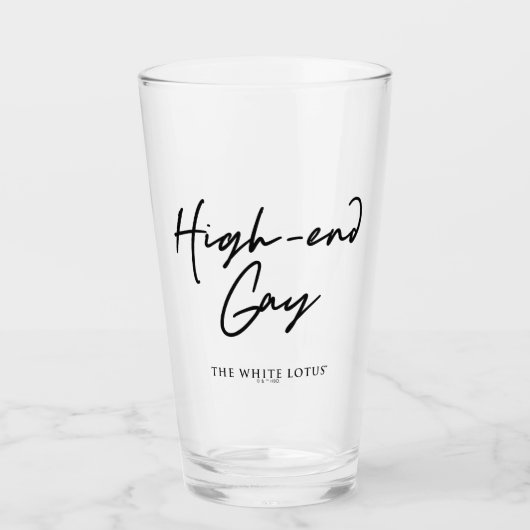 Verre Le Gay Haut De Gamme - Le Lotus Blanc (Devant)
