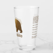 Verre Le grand grizzli (Gauche)