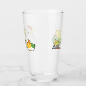 Verre Le jardinage des oiseaux (Gauche)
