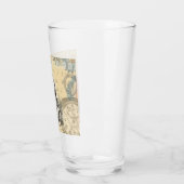 Verre Le lapin blanc Alice au pays des merveilles (Gauche)