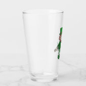 Verre Le Leprechaun avec un trèfle (Droite)