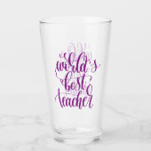 Verre Le meilleur professeur du monde (Dos)