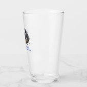 Verre Le mignon poisson à nageoires longues (Gauche)