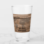 Verre Le monde entier sur la table (Devant)